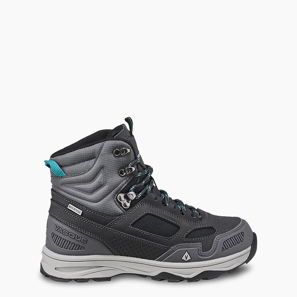 Latest Vasque Kid's Waterproof Hiking Boots In Gray/Teal Magnet/Baltic