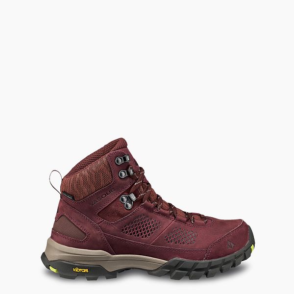 Latest Vasque Women's Talus At Ultradry Waterproof Hiking Boots In Purple/Green
