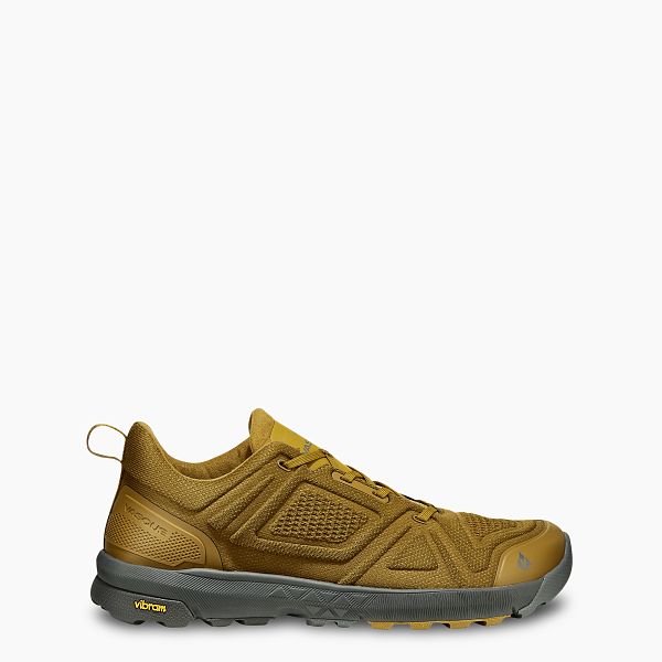 Latest Vasque Men's Satoru Trail Lt Low Lightweight Hiking Shoes In Gold
