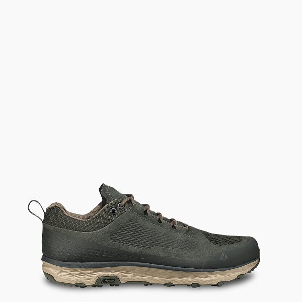 Latest Vasque Men's Breeze Lt Low Ntx Lightweight Waterproof Hiking Shoes In Gray