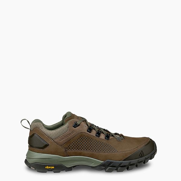 Latest Vasque Men's Talus Xt Low Hiking Shoes In Brown/Green